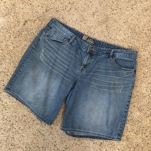 KUT denim shorts
